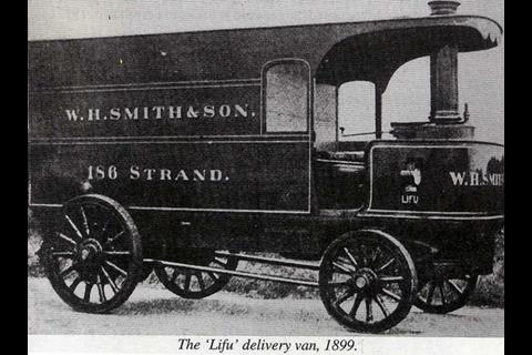 WHSmith Lifu delivery van 1899
